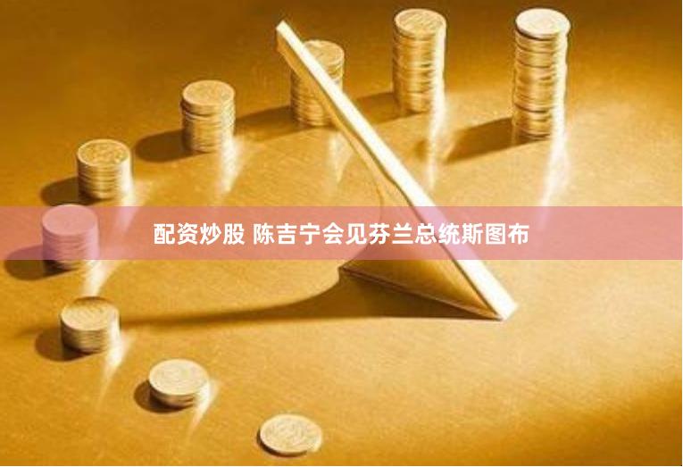 配资炒股 陈吉宁会见芬兰总统斯图布